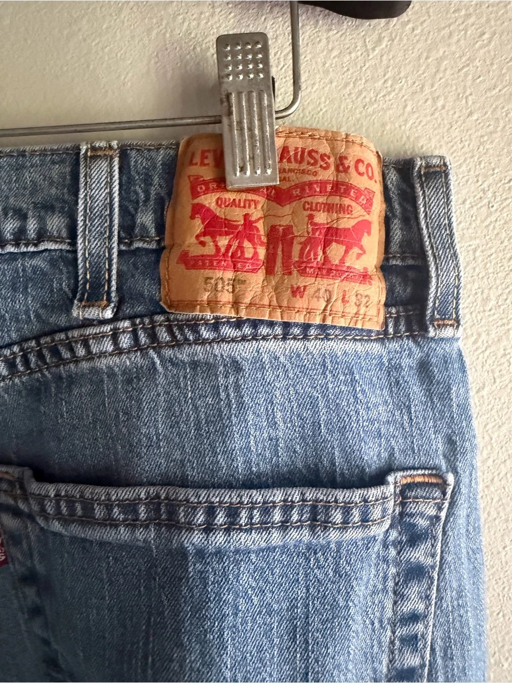 Levi's‎ 505 Regular fit jeans size  40x32 straight leg